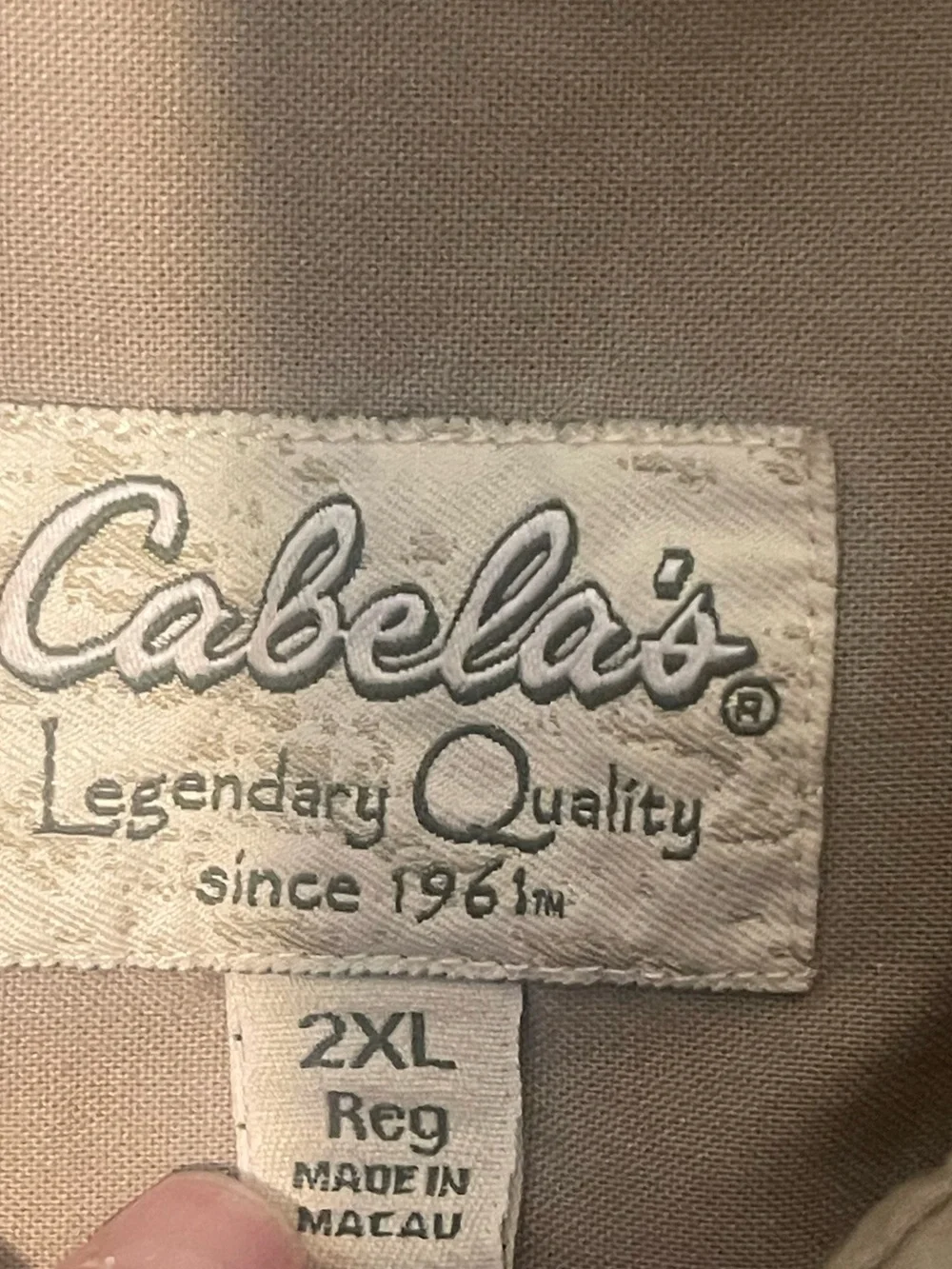 Cabelas cabela’s khaki